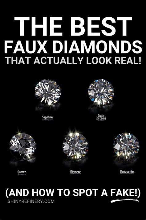 fake diamond watch shine|what does false diamond look like.